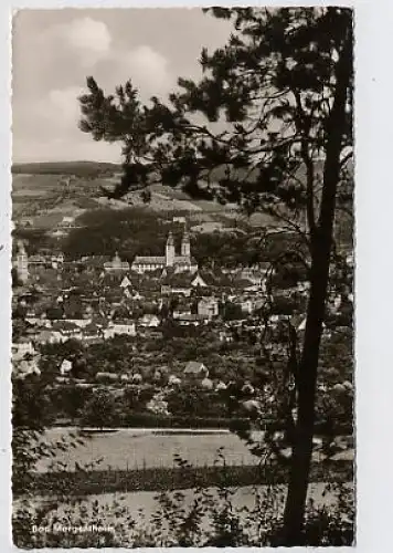 Bad Mergentheim Teilansicht gl1962 34.165