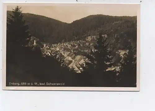 Triberg Schwarzwald von oben ngl 41.297