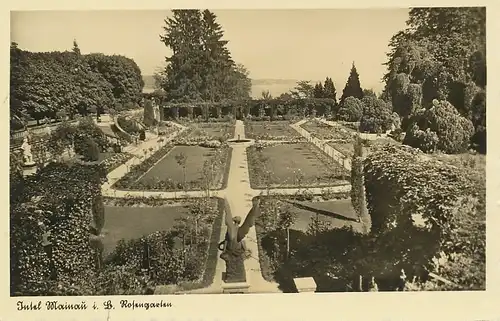 Insel Mainau Rosengarten feldpgl1942 133.261