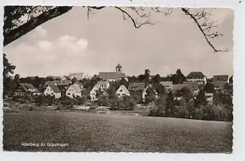 Adelberg (Göppingen) Gesamtansicht gl1960 34.307