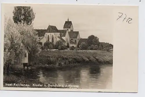 Insel Reichenau, Künstlerkarte J. Herzog ngl 33.985