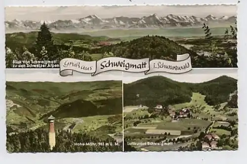 Schweigmatt im Schwarzwald gl1962 34.035