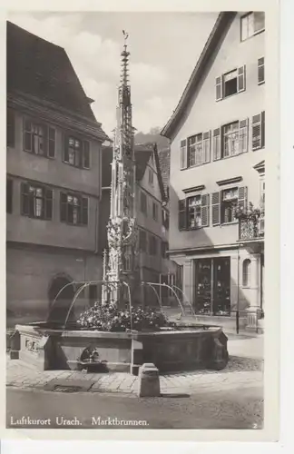 Urach Marktbrunnen gl1933 73.389