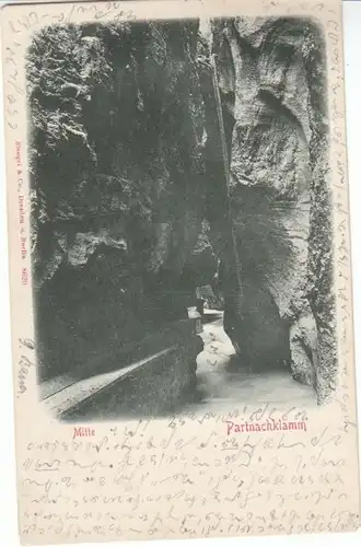 Garmisch-Partenk. Partnachklamm Mitte gl1905? 22.678