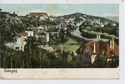 Tübingen Ansicht von oben gl1911 34.486