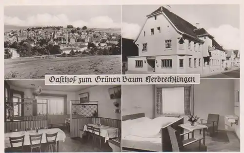 Herbrechtingen Gasthof zum Grünen Baum gl1961 74.178