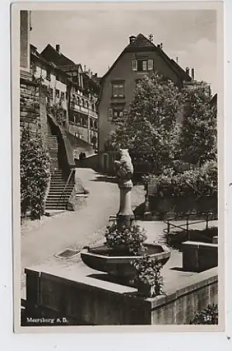 Meersburg a.B. Teilansicht Brunnen ngl 34.221