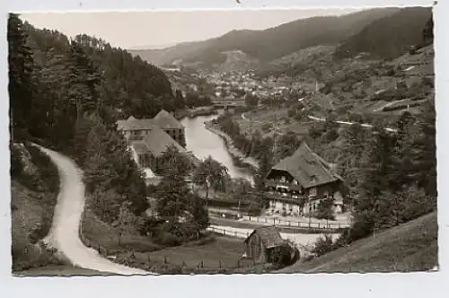 Forbach im Murgtal, Schwarzwald gl1962 34.013