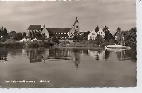 Insel Reichenau im Bodensee Mittelzell gl1965 34.287