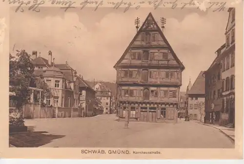 Schwäbisch Gmünd Kornhausstraße gl1913 74.190