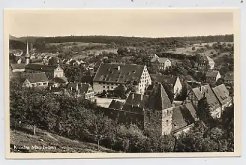 Maulbronn Klosteransicht Fotokarte ngl 34.329