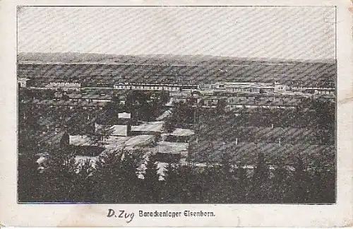 1.WK Elsenborn Truppenübungsplatz feldpgl1917 B0.614