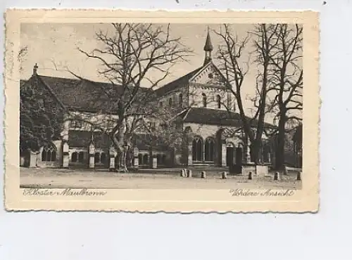 Kloster Maulbronn Vordere Ansicht gl1934 46.869