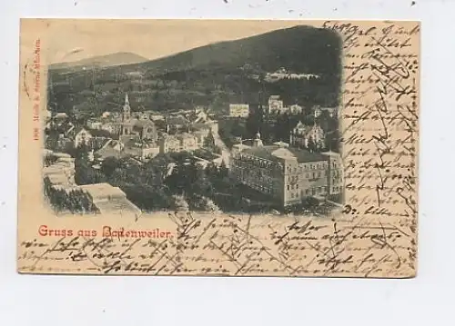 Gruß aus Badenweiler Ansicht gl1899 41.301