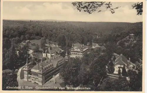 Alexisbad Panorama vom Birkenhäuschen aus ngl 91.843