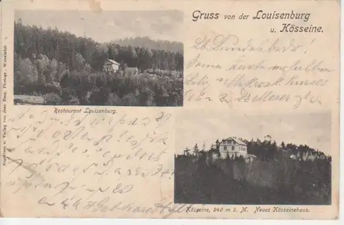 Louisenburg Restaurant Haus Kösseine gl1903 74.013