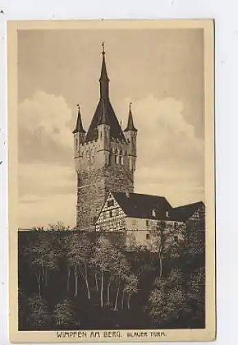 Wimpfen am Berg Blauer Turm ngl 37.952