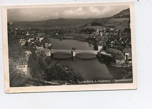 Laufenburg am Hochrhein Gesamtansicht ngl 41.334