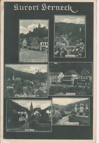 Berneck Mehrbildkarte gl1934 74.099