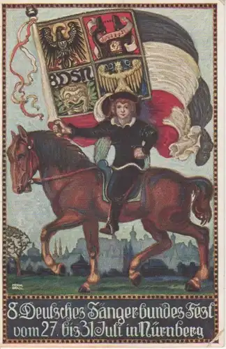 Nürnberg 8. Dt. Sängerbundesfest 1912 ngl 74.428