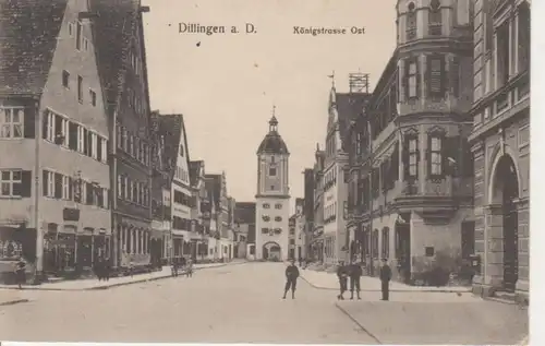 Dillingen a.D. Königstraße, Ost feldpgl1916 73.638