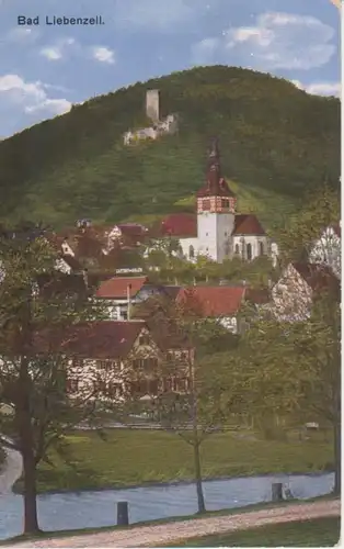 Bad Liebenzell Teilansicht mit Kirche gl1926 73.423