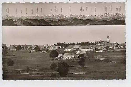 Höhenschwand im Schwarzwald, Fotokarte gl1958 34.023