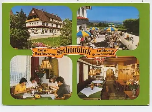 Loßburg/Schw. - Restaurant Schönblick gl1982 37.765