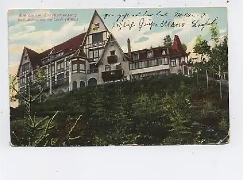 Sanatorium Elisabethenberg-Waldhausen gl1913 37.790