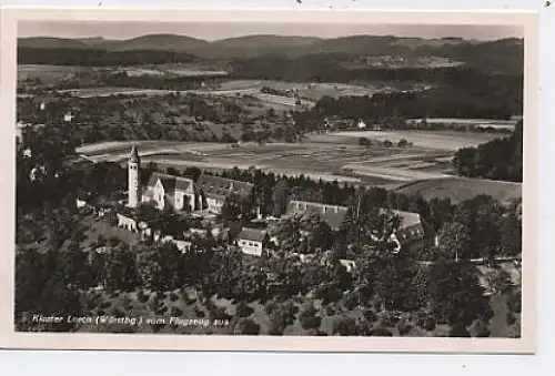 Kloster Lorch vom Flugzeug aus ngl 37.467