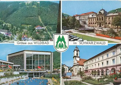 Bad Wildbad Teilansichten ngl 133.515