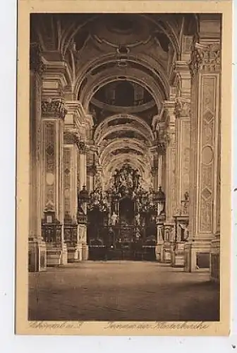 Schöntal a. Jagst Inneres der Klosterkirche ngl 37.472