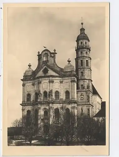 Abtei Neresheim / Kirchenfassade ngl 37.382