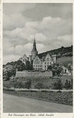 Bad Hönningen Schloss Arenfels gl1962 134.747