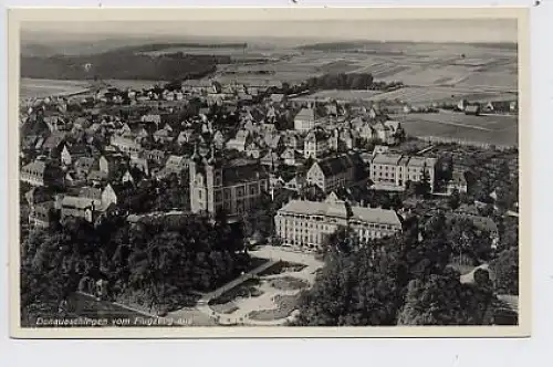 Donaueschingen vom Flugzeug aus ngl 34.052