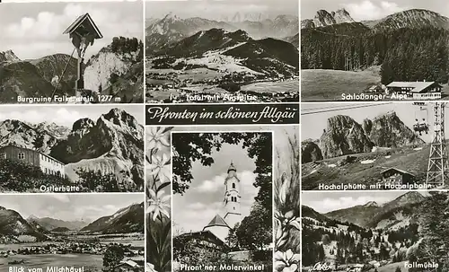 Pfronten Teilansichten gl1960 123.572