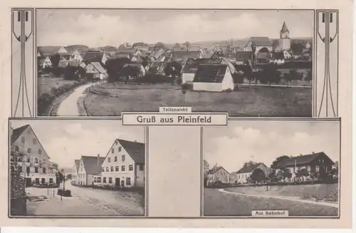 Pleinfeld, Teilansicht, Bahnhof ngl 73.856