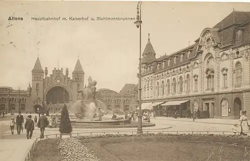 Hamburg-Altona Hauptbahnhof Kaiserhof gl1926 116.050