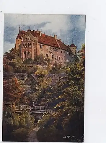 Nürnberg Burg von Westen gl1919 46.849