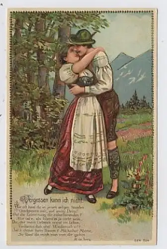 Vergessen kann ich nicht Ser. 524 Prägekarte ngl 34.732