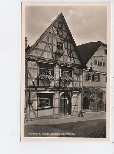 Marbach a.N. SchillerGeburts-Haus ngl 46.866