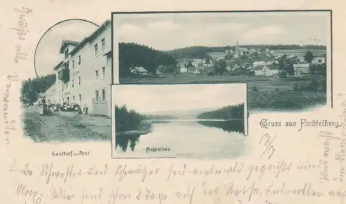 Fichtelberg Gasthof zur Post Fichtelsee gl1900 74.029