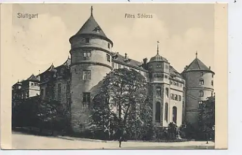 Stuttgart Altes Schloß gl1911 37.656