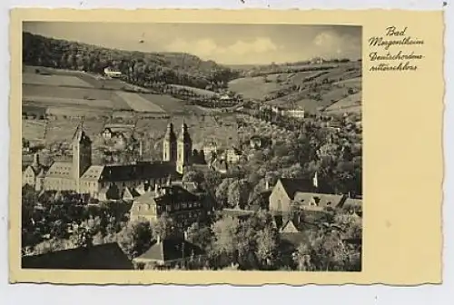 Bad Mergentheim Schloss und Stadt glca.1940 34.314