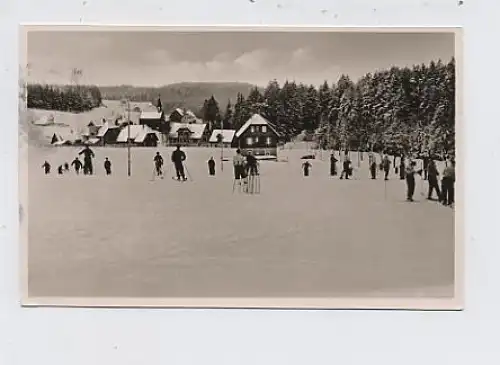 Kniebis Schwarzwald Skiwiese glca.1950 34.516