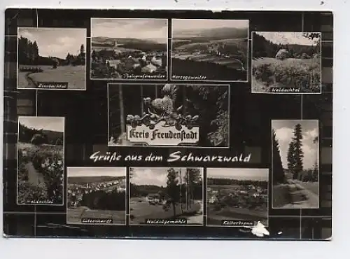 Grüße aus dem Schwarzwald Freudenstadt gl1965 43.506