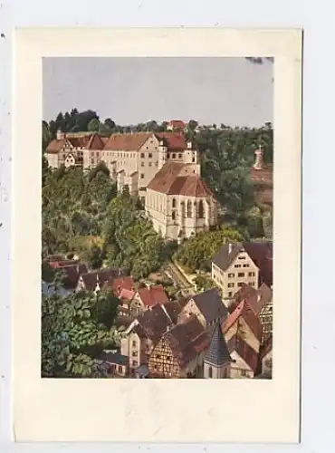 Haigerloch Blick auf Schloßkirche und Schloß ngl 43.518