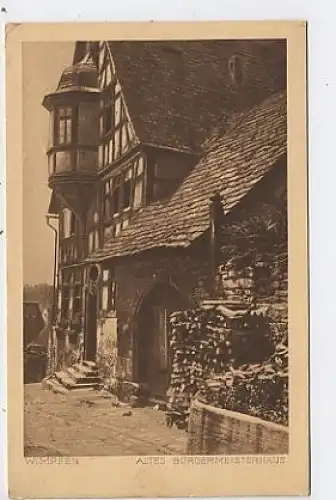 Wimpfen a.B. altes Bürgermeisterhaus ngl 37.496