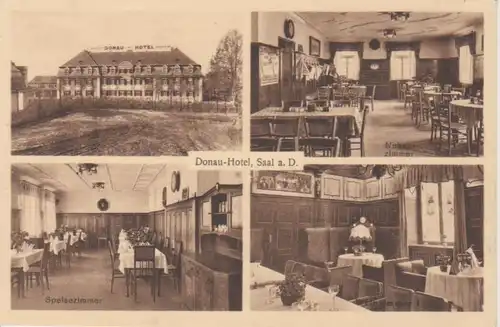 Saal a.D. Donau-Hotel versch. Ansichten ngl 74.852