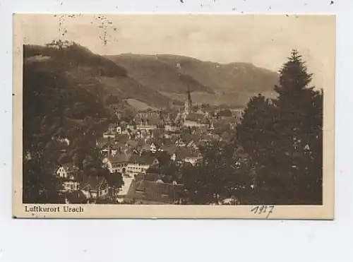 Luftkurort Urach - Gesamtansicht gl1927 37.788